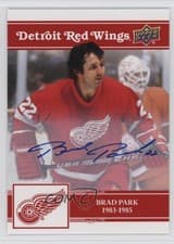 2025-26 Upper Deck Detroit Red Wings Centennial Base Set Brad Park #34