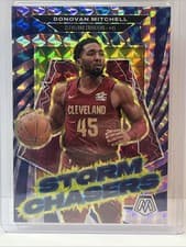 2024-25 Panini Mosaic Storm Chasers Donovan Mitchell #14 card