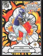 2025 Donruss Bomb Squad Jordan Addison #BS-JAN card