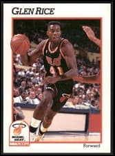 Glen Rice 1991-92 Hoops Base Set card