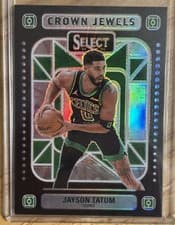 2024-25 Panini Select Crown Jewels Jayson Tatum #10 card