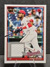 2026 Topps 1991 Topps Relics James Wood #91R-JW card