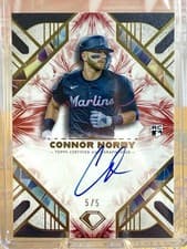 2025 Topps Diamond Icons Icons Chrome Autographs Connor Norby #ACC-CN card