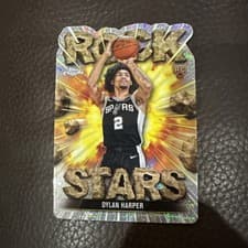 2025-26 Topps Chrome Rock Stars Dylan Harper #RS-17 card