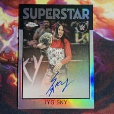 2026 Topps Chrome WWE 1986 Topps Autographs Iyo Sky #86T-IS card