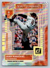 2025 Donruss Debut Dominance Juan Marichal #1 card