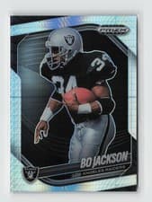 2025 Panini Prizm Black Base Set Bo Jackson #112 card