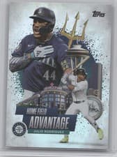 2025 Topps Home Field Advantage Julio Rodríguez #HA-3 card