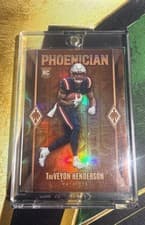 TreVeyon Henderson 2025 Panini Phoenix Phoenician card