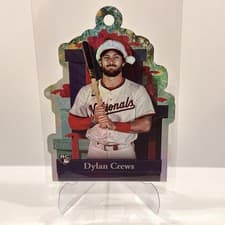 2025 Topps Holiday Die-Cut Ornaments Dylan Crews #PO-8 card