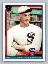 2026 Topps 1991 Topps Shoeless Joe Jackson #T91-27 card