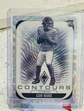 Cam Ward 2025 Panini Phoenix Contours card
