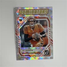 2025 Panini Donruss Dominators Joe Burrow #DOM-JBW card