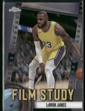 2024-25 Topps Chrome Film Study LeBron James #FS-6 card
