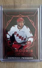 2025-26 Upper Deck Black Diamond Rookie Gems Domenick Fensore #RG-DF card
