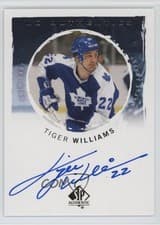 2024-25 SP Authentic UD Authentics Tiger Williams #UDA-TI card