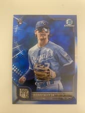 Bobby Witt Jr. 2022 Bowman Chrome card