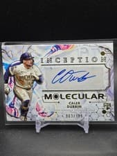 2025 Topps Inception Inception Molecular Autographs Caleb Durbin #IMA-CD card