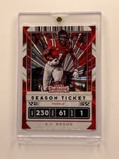 2020 Panini Contenders Draft Picks A.J. Brown #1