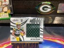 2025 Panini Absolute Absolute Jumbos Matthew Golden #AJ-MGN card