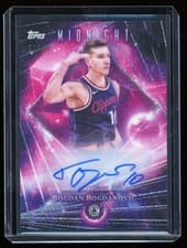 2025-26 Topps Midnight Dark Matter Autographs Bogdan Bogdanovic #DMA-BBO card