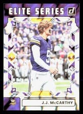 2025 Donruss The Elite Series J.J. McCarthy #TES-JMC card