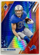 T. J. Hockenson 2021 Panini Phoenix card