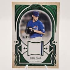 2026 Topps Tier One Tier One Talent Relics Kerry Wood #T1TR-KW card