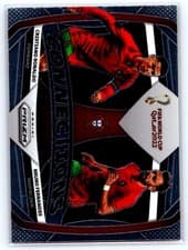Bruno Fernandes, Cristiano Ronaldo 2022 Panini Prizm World Cup Connections card
