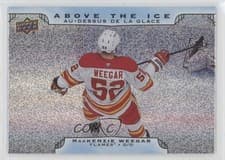 MacKenzie Weegar 2025-26 Tim Hortons Collectors Series Above the Ice card