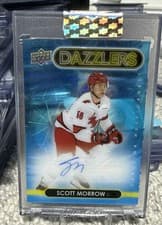 2024-25 Upper Deck Clear Cut 2021-22 UD Dazzlers Scott Morrow #DA-MO card