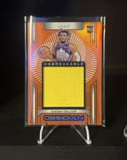 2024-25 Panini Obsidian Unbreakable Memorabilia Isaiah Collier #UM-ICU card