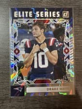 2025 Panini Donruss The Elite Series Drake Maye #TES-DMA card
