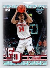 Asa Newell 2024-25 Bowman's Best University Field Day card