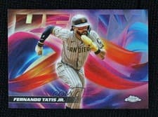2025 Topps Chrome Update Helix Fernando Tatis Jr. #HX-17 card