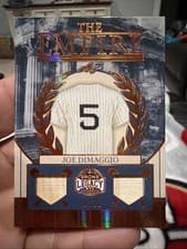 2025 Leaf Bronx Legacy The Empire Joe DiMaggio #TE-20 card