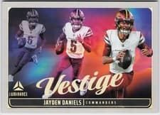 2025 Panini Luminance Vestige Jayden Daniels #9 card