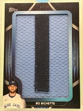 2026 Topps In The Name Relics Bo Bichette #ITN-BB card