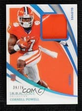 Cornell Powell 2021 Panini Immaculate Collegiate Gloves card