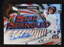 2025 Panini Stars & Stripes Star Spangled Signatures Eli Willits #SS-EW card