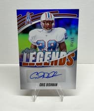 2025 Panini Absolute Absolute Legends Signatures Cris Dishman #ALS-CDN card