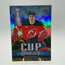 Timo Meier 2025 Upper Deck Cup Quest card