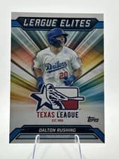 Dalton Rushing 2025 Topps Pro Debut League Elites card