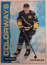 2024-25 Upper Deck Synergy Colorways Evgeni Malkin #L-83 card