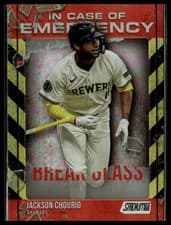 2025 Stadium Club In Case of Emergency Jackson Chourio #ICE-3 card