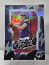 2024 Panini Mosaic Storm Mosaic J.J. McCarthy #2 card