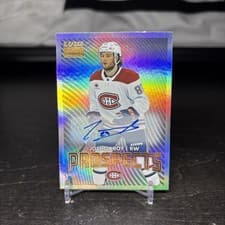 2024-25 Skybox Metal Universe Skybox Premium Prospects Joshua Roy #PP-1 card