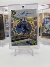 2025 Panini Revolution End Zone Autographs Khalil Shakir #22 card