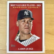 2025 Topps Update Most Valuable Aaron Judge #MV-1