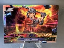 Corbin Carroll 2024 Topps Cosmic Chrome Supernova card